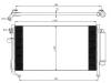 NRF 35869 Condenser, air conditioning