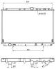 NRF 509517 Radiator, engine cooling
