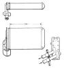 NRF 58622 Heat Exchanger, interior heating