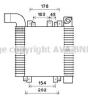 AVA QUALITY COOLING HY4359 Intercooler, charger
