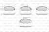 VALEO 872432 Brake Pad Set, disc brake