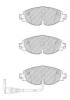 FERODO FDB4433 Brake Pad Set, disc brake