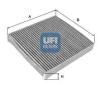 UFI 54.227.00 (5422700) Filter, interior air