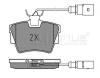 MEYLE 0252322416/W (0252322416W) Brake Pad Set, disc brake