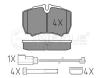 MEYLE 0252912320/W (0252912320W) Brake Pad Set, disc brake