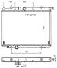 NRF 509525 Radiator, engine cooling