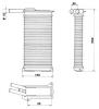 NRF 58608 Heat Exchanger, interior heating