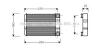 AVA QUALITY COOLING MSA6312 Heat Exchanger, interior heating