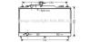 AVA QUALITY COOLING MZ2222 Radiator, engine cooling
