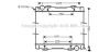 AVA QUALITY COOLING SC2027N Radiator, engine cooling