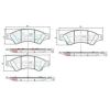 NIPPARTS N3603075 Brake Pad Set, disc brake