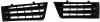 PHIRA MG-02100 (MG02100) Ventilation Grille, bumper