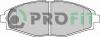 PROFIT 5000-1337 (50001337) Brake Pad Set, disc brake