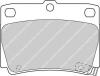 FERODO FDB1570 Brake Pad Set, disc brake
