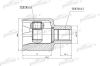PATRON PCV3022 Bellow, driveshaft