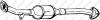 BOSAL 099-407 (099407) Catalytic Converter