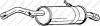 BOSAL 135-043 (135043) End Silencer