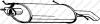 BOSAL 171-315 (171315) End Silencer