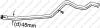 BOSAL 889-497 (889497) Repair Pipe, catalytic converter