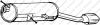 BOSAL 190-169 (190169) End Silencer