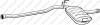 BOSAL 280-521 (280521) Middle Silencer