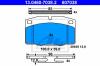 ATE 607038 Brake Pad Set, disc brake