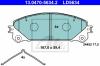 ATE 13.0470-5634.2 (13047056342) Brake Pad Set, disc brake