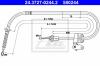 ATE 24.3727-0244.2 (24372702442) Cable, parking brake