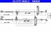 ATE 24.3727-0655.2 (24372706552) Cable, parking brake