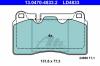 ATE 13.0470-4833.2 (13047048332) Brake Pad Set, disc brake