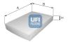 UFI 53.227.00 (5322700) Filter, interior air