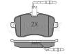 MEYLE 0252413418/W (0252413418W) Brake Pad Set, disc brake