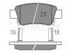 MEYLE 0252463516/W (0252463516W) Brake Pad Set, disc brake