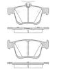 REMSA 1516.00 (151600) Brake Pad Set, disc brake