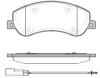 REMSA 1250.11 (125011) Brake Pad Set, disc brake