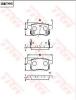 TRW GDB7770 Brake Pad Set, disc brake