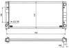 NRF 509506 Radiator, engine cooling