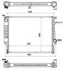 NRF 509558 Radiator, engine cooling