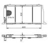 NRF 54603 Radiator, engine cooling