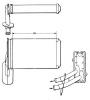 NRF 58623 Heat Exchanger, interior heating