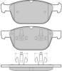 FREMAX FBP-1678 (FBP1678) Brake Pad Set, disc brake