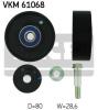 SKF VKM61068 Deflection/Guide Pulley, v-ribbed belt