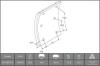 FERODO K15879.0-F3661 (K158790F3661) Brake Lining Kit, drum brake
