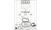 AJUSA 50072800 Full Gasket Set, engine