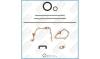 AJUSA 54130100 Gasket Set, crank case