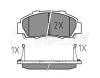 MEYLE 0252165118/W (0252165118W) Brake Pad Set, disc brake