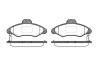 REMSA 23300 Brake Pad Set, disc brake