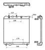 NRF 53837 Radiator, engine cooling