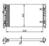 NRF 54688 Radiator, engine cooling