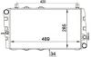 NRF 58250 Radiator, engine cooling